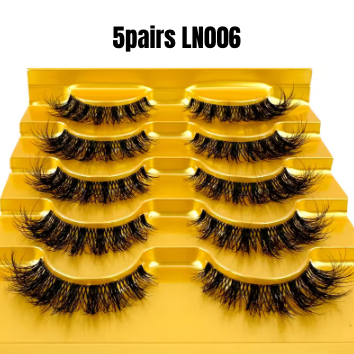 Butterfly Lashes – 5 Pairs Set